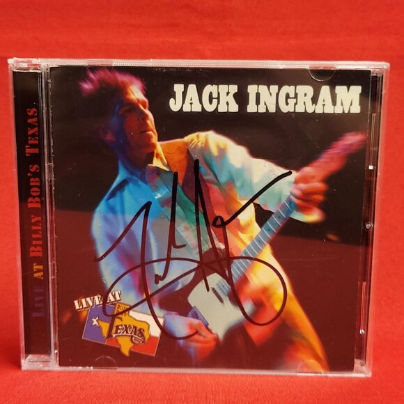 Jack Ingram Live At Billy Bobs Texas CD 2003 Signed - Picture 1 of 8